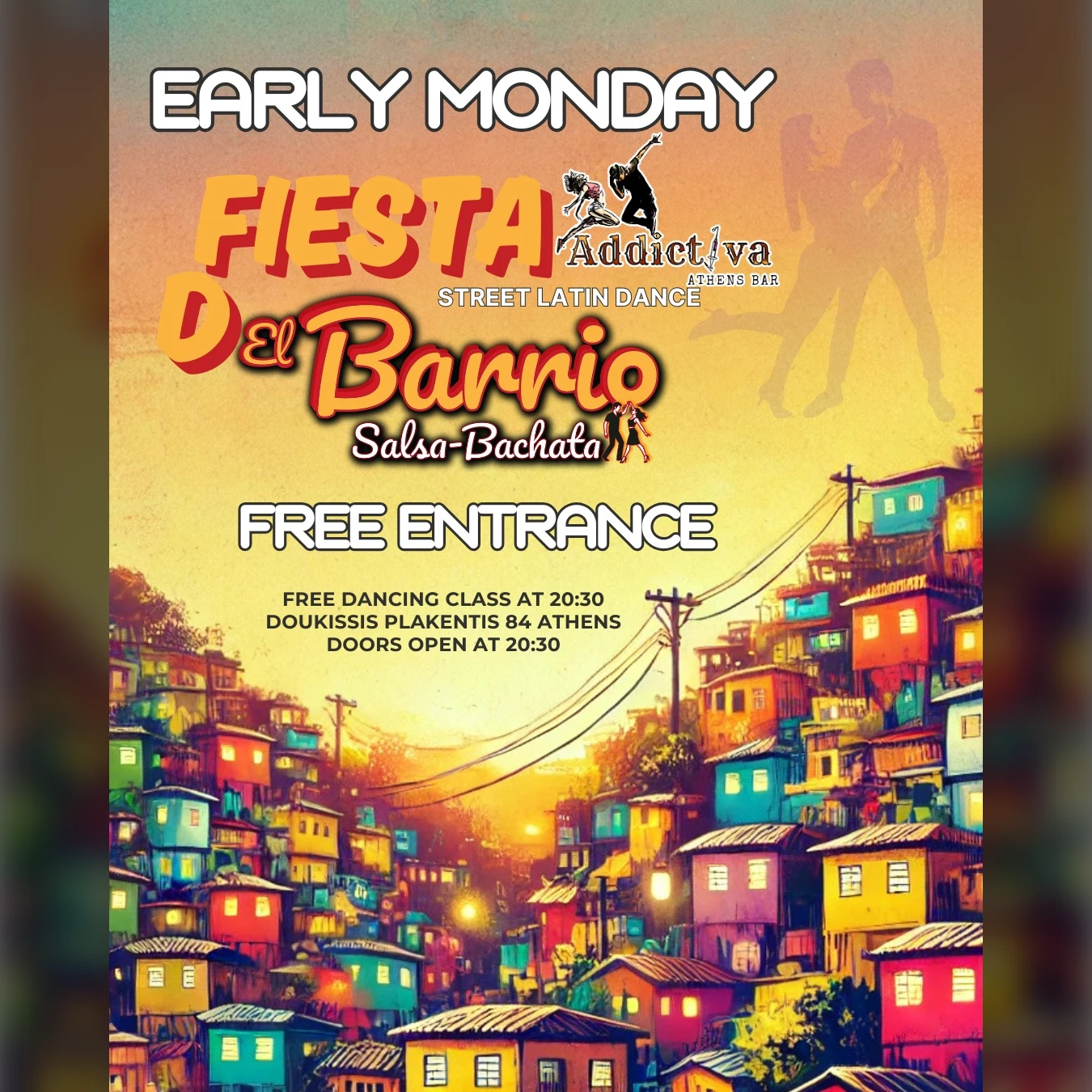 18/ 08 |Fiesta Del Barrio | Free Entrance Mondays